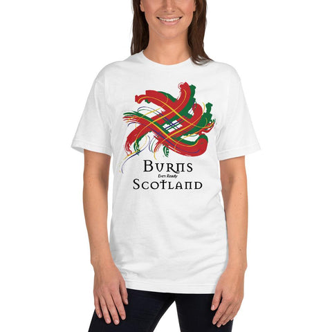 Image of Clan Burns Tartan Scottish T-Shirt