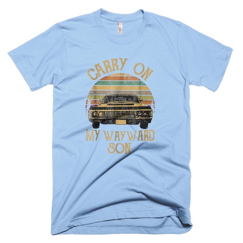 Image of Carry on my Wayward Son TShirt - Tee Shirt Gift