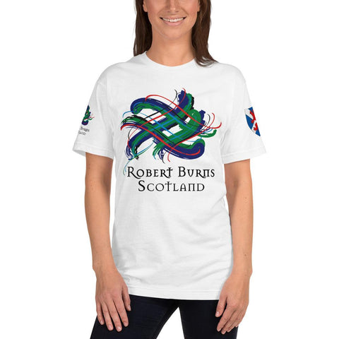 Image of Clan Robert Burns Tartan Scottish T-Shirt