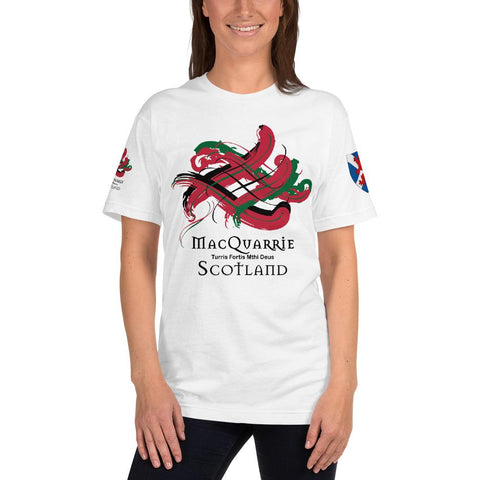 Image of Clan MacQuarrie Tartan Scottish T-Shirt