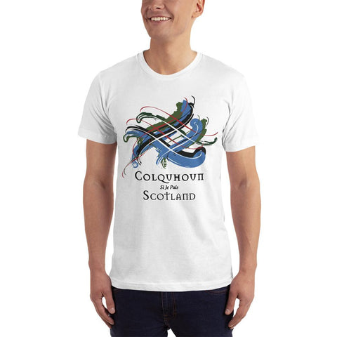 Image of Clan Colquhoun Tartan Scottish T-Shirt