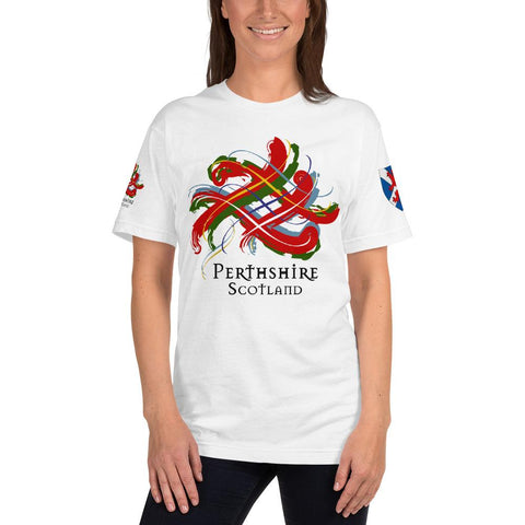 Image of Clan Perthshire Tartan Scottish T-Shirt