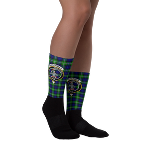 Bannerman Scottish Clan Tartan Socks - manashirt