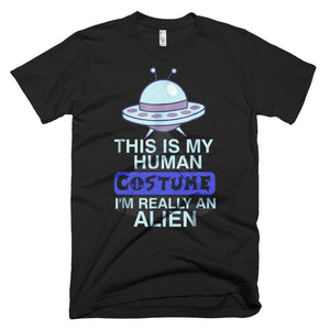 Funny UFO Halloween T-Shirt Alien Halloween Costume