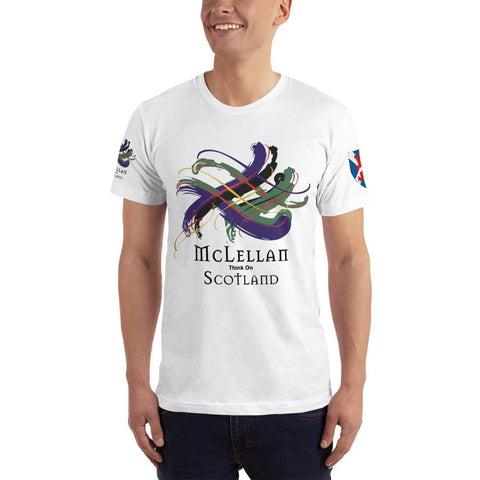 Image of Clan McLellan Classic Tartan Scottish T-Shirt