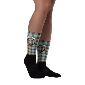 Bell Scottish Clan Tartan Socks - manashirt