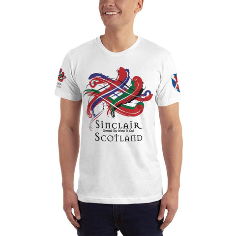 Image of Clan Sinclair Tartan Scottish T-Shirt