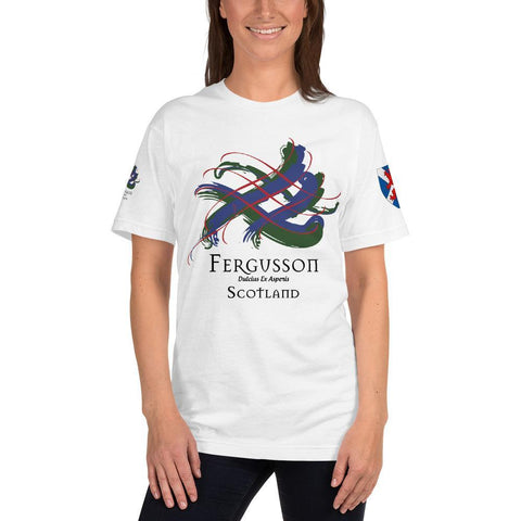 Image of Clan Fergusson Tartan Scottish T-Shirt