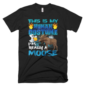 I'm Really A Moose Costume Halloween T-Shirt