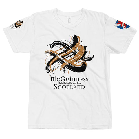 Image of Clan McGuinness Classic Tartan Scottish T-Shirt