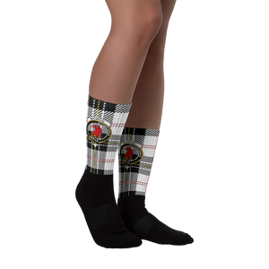 Macpherson Scottish Clan Tartan Socks - manashirt