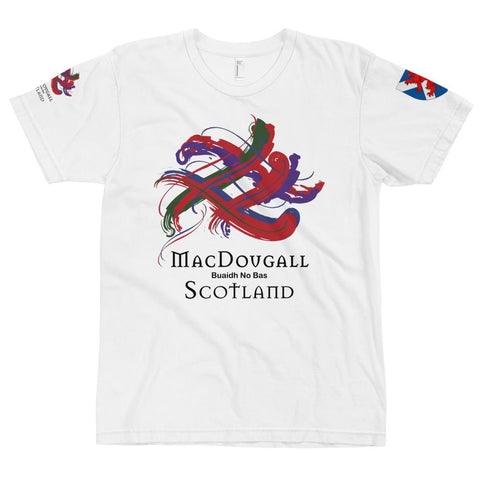 Image of Clan MacDougall Tartan Scottish T-Shirt