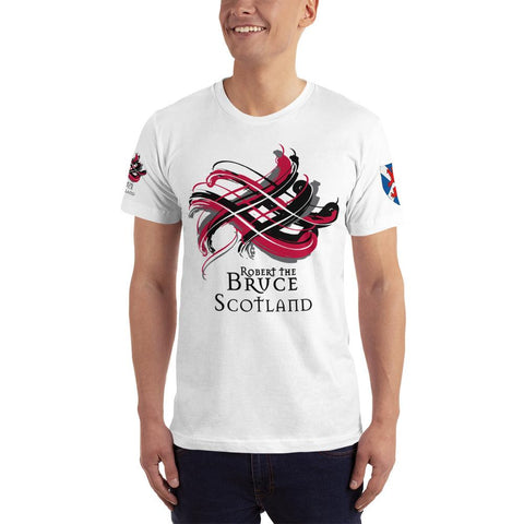 Image of Clan Robert the Bruce Tartan Scottish T-Shirt