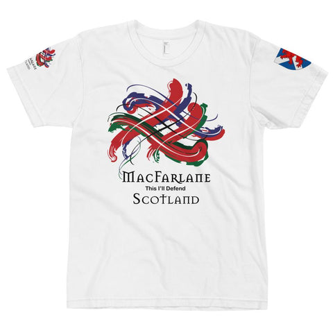 Image of Clan MacFarlane Classic Tartan Scottish T-Shirt