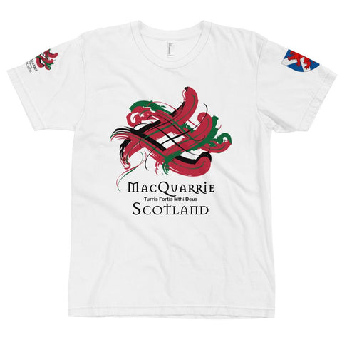 Image of Clan MacQuarrie Tartan Scottish T-Shirt