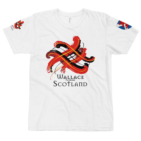 Image of Clan Wallace Tartan Scottish T-Shirt