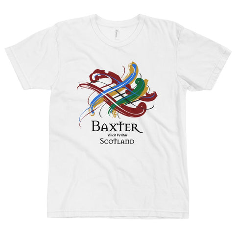 Image of Clan Baxter Tartan Scottish T-Shirt