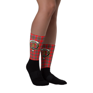 Binning Scottish Clan Tartan Socks - manashirt