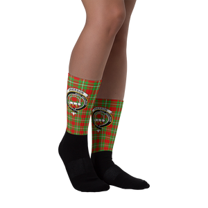 Grierson Scottish Clan Tartan Socks - manashirt