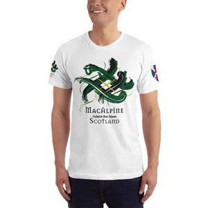 Clan MacAlpine Tartan Scottish T-Shirt