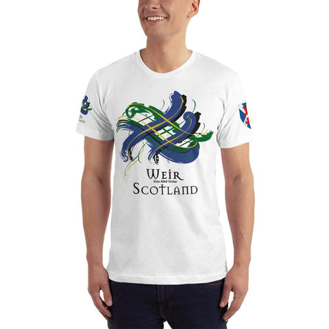 Image of Clan Weir Tartan Scottish T-Shirt