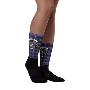 Dunlop Scottish Clan Tartan Socks - manashirt