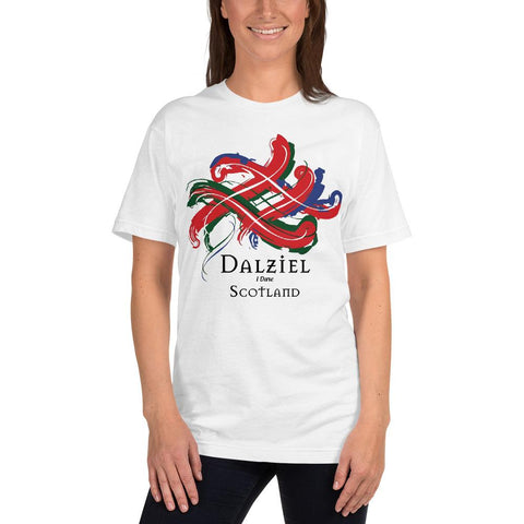 Image of Clan Dalziel Drawstring Tartan Scottish T-Shirt