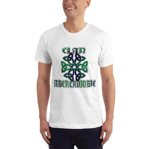 Image of Abercrombie Celtic Clan Tartan Scottish T-Shirt