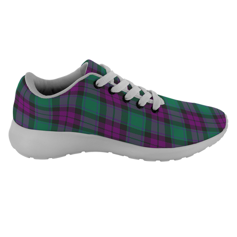 Image of Tartan Sneakers - MacArthur Milton Scotland | Unisex Tartan Running Shoes | Sneakers Men & Women Tartan Shoes