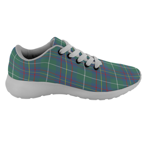 Image of Tartan Sneakers - Inglis Ancient Scotland | Unisex Tartan Running Shoes | Sneakers Men & Women Tartan Shoes