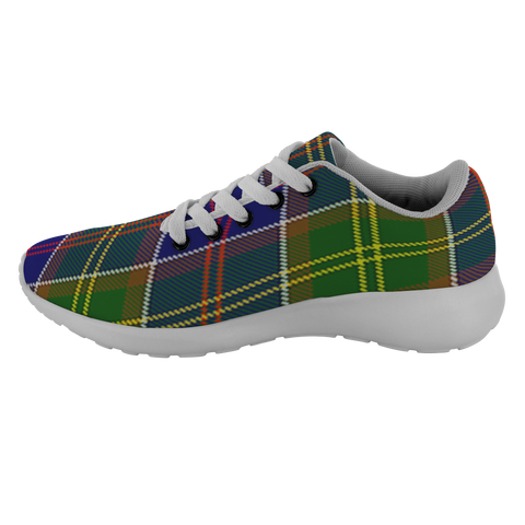 Image of Tartan Sneakers - Whitelaw Modern Scotland | Unisex Tartan Running Shoes | Sneakers Men & Women Tartan Shoes