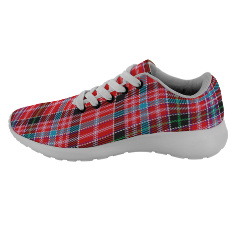 Image of Tartan Sneakers - Straiton Scotland | Unisex Tartan Running Shoes | Sneakers Men & Women Tartan Shoes