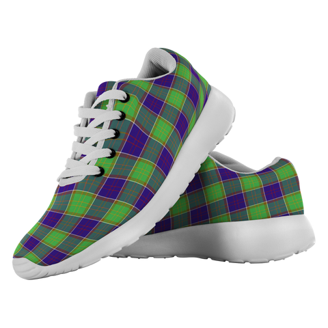 Image of ScottishShop Tartan Sneakers Dalrymple Scotland Tartan Running Shoes - shirtskishirt