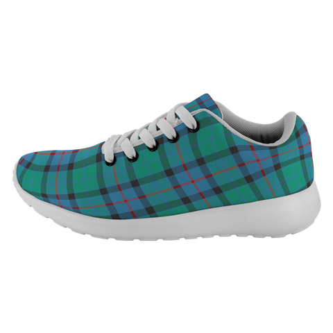 Image of ScottishShop Tartan Sneakers Flower Of Scotland Scotland Tartan Running Shoes - shirtskishirt