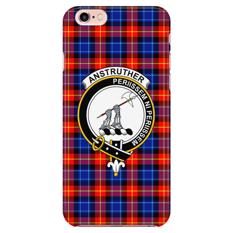 Image of Anstruther Scottish Clan Tartan Phone Case - shirtskishirt