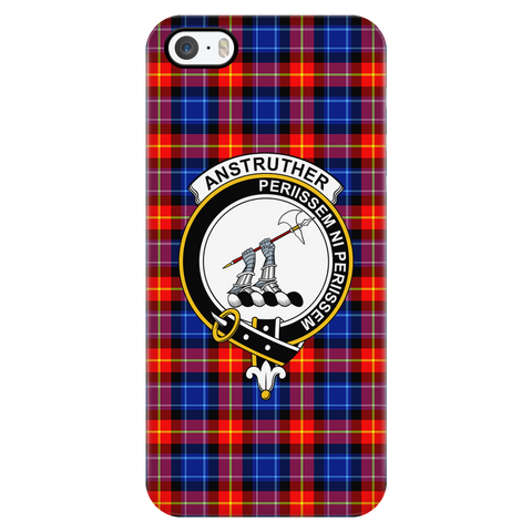 Image of Anstruther Scottish Clan Tartan Phone Case - shirtskishirt