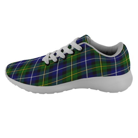 Image of Tartan Sneakers - MacNeil Of Barra Modern Scotland | Unisex Tartan Running Shoes | Sneakers Men & Women Tartan Shoes