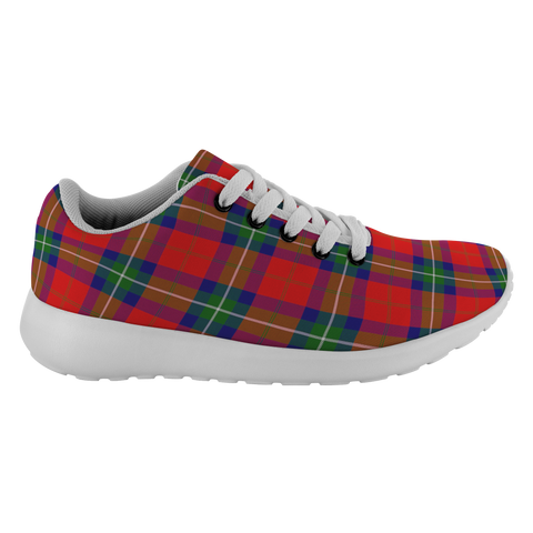 Image of Tartan Sneakers - Ruthven Scotland | Unisex Tartan Running Shoes | Sneakers Men & Women Tartan Shoes