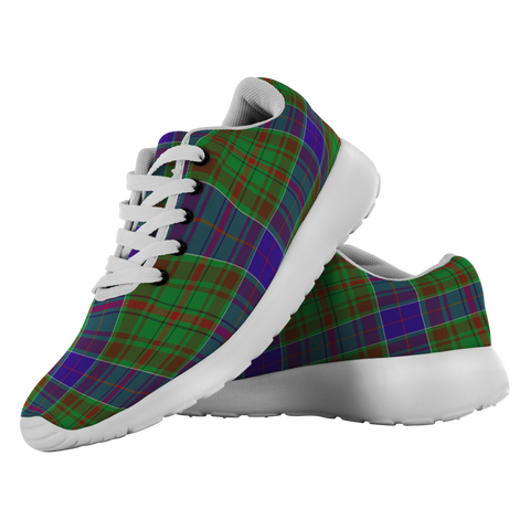 Image of ScottishShop Tartan Sneakers Adam Hunting Scotland Running Shoes - shirtskishirt