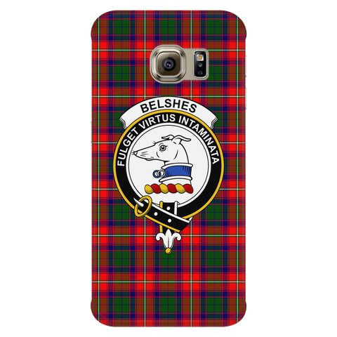 Image of Belshes Scottish Clan Tartan Phone Case - shirtskishirt