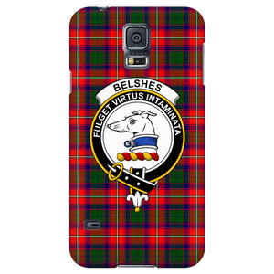 Belshes Scottish Clan Tartan Phone Case - shirtskishirt