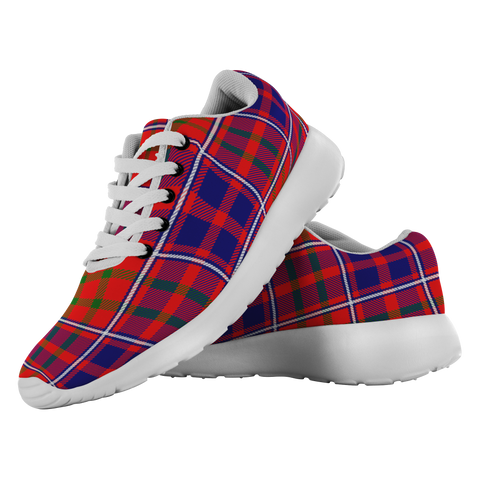 Image of ScottishShop Tartan Sneakers Cameron Of Lochiel Modern Scotland Tartan Running Shoes - shirtskishirt