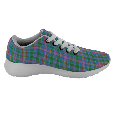 Image of Tartan Sneakers - Pitcairn Scotland | Unisex Tartan Running Shoes | Sneakers Men & Women Tartan Shoes