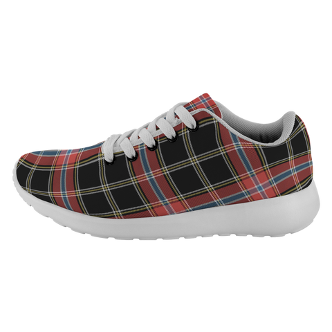 Image of Tartan Sneakers - Norwegian Night Scotland | Unisex Tartan Running Shoes | Sneakers Men & Women Tartan Shoes