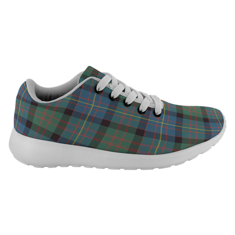 Image of ScottishShop Tartan Sneakers Cameron Of Erracht Ancient Scotland Running Shoes - shirtskishirt