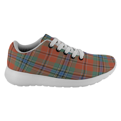 Image of Tartan Sneakers - MacLean Of Duart Ancient Scotland | Unisex Tartan Running Shoes | Sneakers Men & Women Tartan Shoes