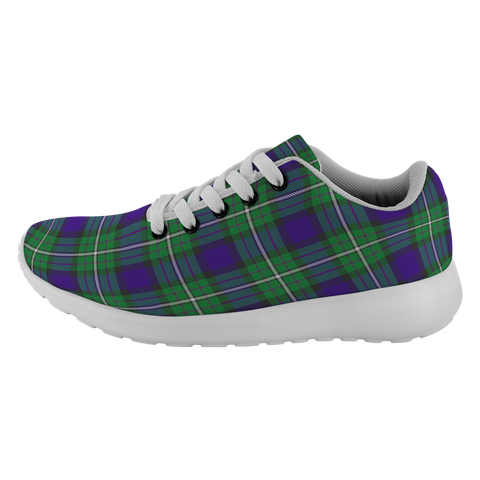 Image of ScottishShop Tartan Sneakers Alexander Scotland Running Shoes - shirtskishirt