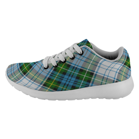 Image of ScottishShop Tartan Sneakers Campbell Dress Scotland Tartan Running Shoes - shirtskishirt