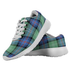 Tartan Sneakers - Sutherland Ancient Scotland | Unisex Tartan Running Shoes | Sneakers Men & Women Tartan Shoes