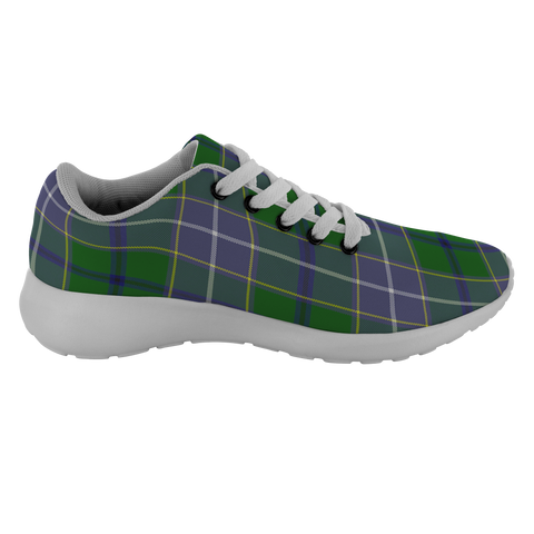 Image of Tartan Sneakers - Wishart Hunting Scotland | Unisex Tartan Running Shoes | Sneakers Men & Women Tartan Shoes